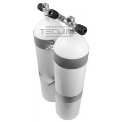 Eurocylinder 2x12L, 171mm, 232bar (płaskie dno) - 2 komplety