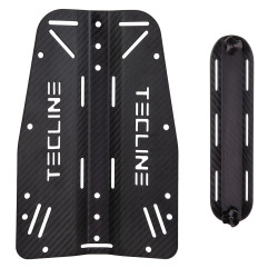 Płyta carbonowa Tecline Standard + Adapter carbon ze śrubami