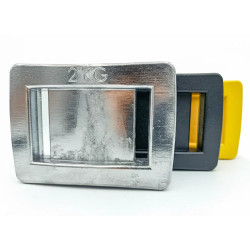 Balast na pas Assan 2kg (Niepowlekany - srebrny)