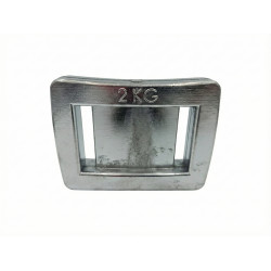 Balast na pas Assan 2kg (Niepowlekany - srebrny)