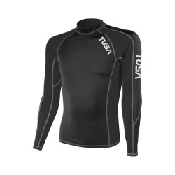Bluza Rash Guard z długim rękawem Tusa TA-5140BK (Męska)
