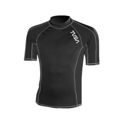 Rash Guard z krótkim rękawem Tusa TA-5142BK (Męski)