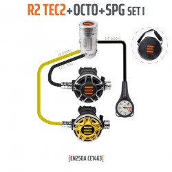 Tecline R2 TEC2 Zestaw 1 z Octo i manometrem x2 +2 skrzydła xdeep Zeos + dodatki