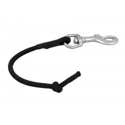 "ŚWIŃSKI OGON", UCHWYT DO MARKERÓW LINKI - BUNGEE 6MM Z KARABIŃCZYKIEM