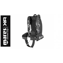 Mares XR-Rec Silver Single Backmount Set