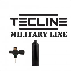 Eurocylinder 12L + zawór z możl.rozbudowy, 171mm, 232bar, płaskie dno