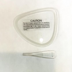 Szkło korekcyjne do maski Hollis M3 (PRAWE Minusy)