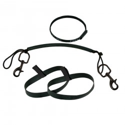 Uprząż do stage 7L, kar.stal, opaski gumowe