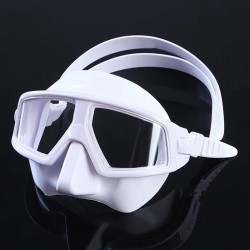 Maska do freediving NowiTeam NTM-08 Biały silikon (4 kolory)