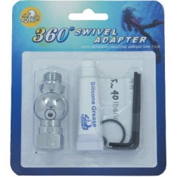 Łącznik kątowy obrotowy do wężą LP/II-st