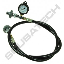 Przetaczarka z manometrem (wąż 1,5 m)