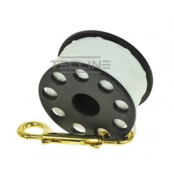 Szpulka z linką 45m, kar.brąz (Tecline)