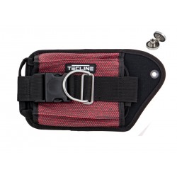 Kieszeń podwójna Tecline, Kewlar,d-ring, lewa (2 kolory)